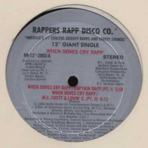 M.C. Fosty & Lovin' C - When Doves Cry - USA   12" Single - RR122002 ex/ex
