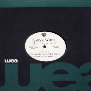 Karyn White - Hungah - UK Promo  12" Single - SAM1433 ex/m