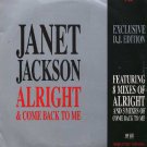 Janet Jackson - Alright - DJ Edition - UK   DBL 12" Single - USATDJ681 vg/ex