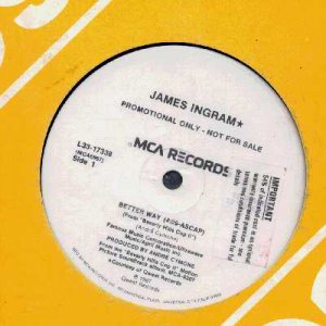 James Ingram - Better Way - USA Promo  12" Single - L33-17338 ex/ex