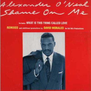 Alexander O'Neal - Shame On Me - UK   12" Single - 656873-8 ex/m