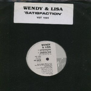Wendy & Lisa - Satisfaction - UK   12" Single - VST1194 ex/ex
