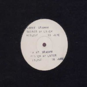 Larry Graham - Sooner Or Later - UK Promo  12" Single - K17925T ex/ex