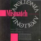 Apollonia - Mismatch - USA Promo  12" Single - PROA3394 ex/m