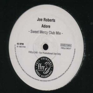 Joe Roberts - Adore - UK Promo  12" Single - FXDJJ240 m/m