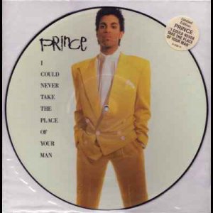 Prince - I Could Never Take The Place Of Your Man - UK   12" Picture Disc - W828