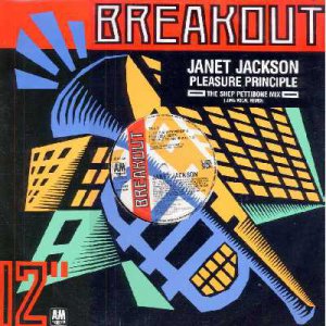Janet Jackson - Pleasure Principle - UK   12" Single - USAT604 ex/m