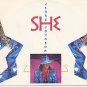 Jesse Johnson - She (I Can't Resist) - UK   12" Single - AMY382 ex/ex