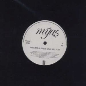 Mya - Free - UK Promo  12" Single - PDA0040 ex/ex