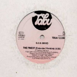S.O.S. Band - The Finest - Holland   12" Single - TBUA126997 ex/ex