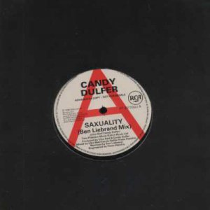 Candy Dulfer - Saxuality - UK Promo  12" Single - PT43770DJ ex/m