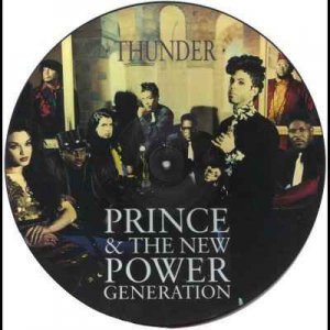 Prince - Thunder - UK   12" Picture Disc - W0091TP ex/m