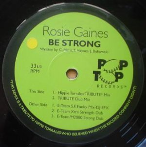 Rosie Gaines - Be Strong - UK   12" Single - PT1002 ex/ex
