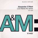 Alexander O'Neal - Love Makes No Sense - UK Promo  12" Single - AMYDJ7708 ex/ex