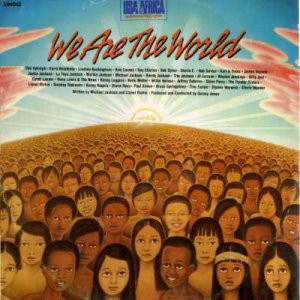 Various - We Are The World - UK   12" Single - USAIDT2 ex/ex