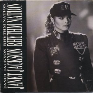 Janet Jackson - Rhythm Nation - UK   7" Single - USAS673 ex/ex