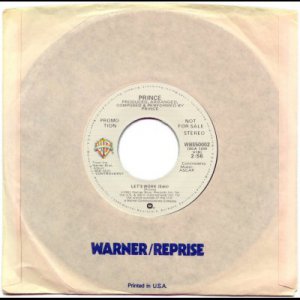 Prince - Let's Work - USA Promo  7" Single - WBS50002 m/m