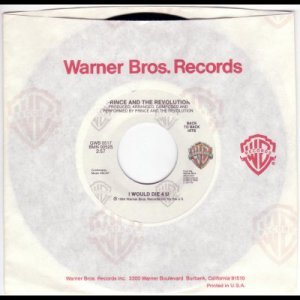 Prince - I Would Die 4 U - USA   7" Single - GWB0517 m/m