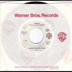 Prince - I Wanna Be Your Lover - USA   7" Single - WB0392 ex/ex