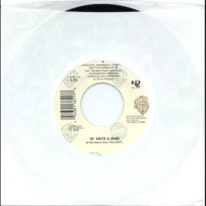 Prince - I Hate U - USA   7" Single - 7-17811 m/unp