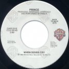 Prince - When Doves Cry - USA   7" Single - GWB0516 m/m