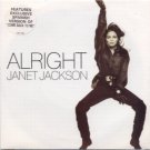 Janet Jackson - Alright - UK   7" Single - USA693 ex/m