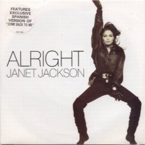 Janet Jackson - Alright - UK   7" Single - USA693 ex/m