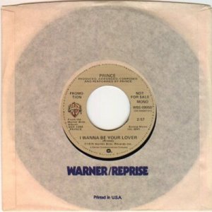 Prince - I Wanna Be Your Lover - USA Promo  7" Single - WBS49050 ex/ex