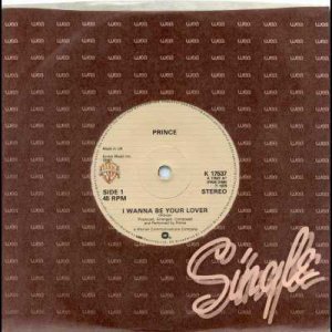 Prince - I Wanna Be Your Lover - UK   7" Single - K17537 ex/ex