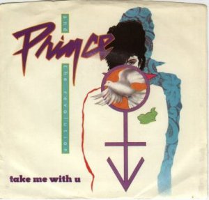 Prince - Take Me With You - USA   7" Single - 29079-7 ex/m