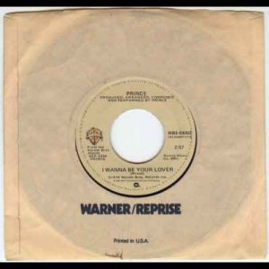 Prince - I Wanna Be Your Lover - USA   7" Single - WBS49050 m/m