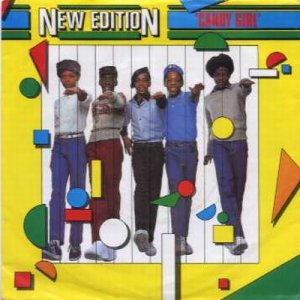 New Edition - Candy Girl - UK   7" Single - LON21 ex/ex
