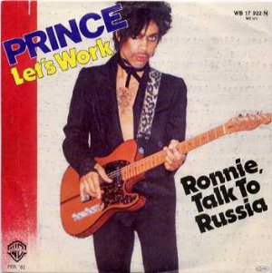Prince - Let's Work - Germany   7" Single - WB17922 ex/m