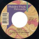 Prince - If I Was Your Girlfriend - USA   7" Single - 7-28334 ex/ex
