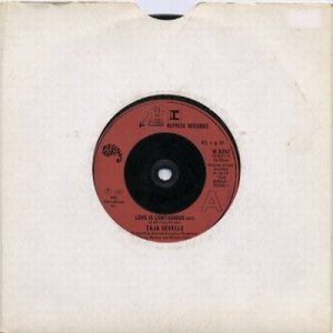 Taja Sevelle - Love Is Contagious - UK   7" Single - W8257 ex/ex