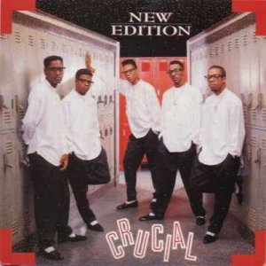 New Edition - Crucial - UK   7" Single - MCA1333 ex/m