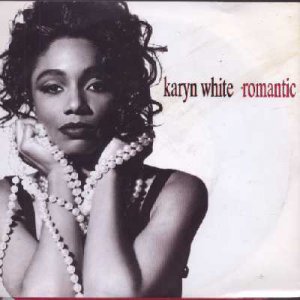 Karyn White - Romantic - UK   7" Single - W0028 ex/m
