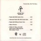 Prince - Gold - USA Promo  CD Single - PROCD7941 m/m