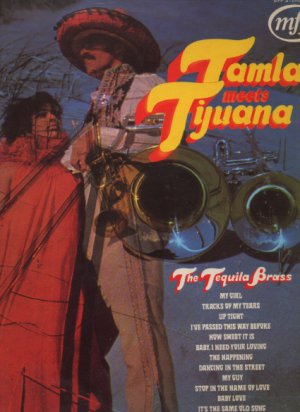 Tamla Meets Tijuana - The Tequila Brass - UK Vinyl LP