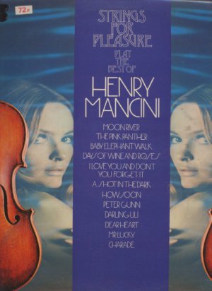 Strings For Pleasure Play The Best Of Henry Mancini - UK Vinyl LP