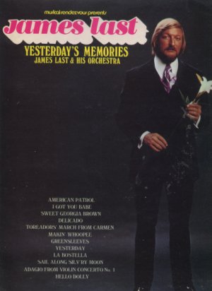 James Last -Yesterday's Memories - UK Vinyl LP