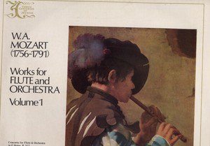 W.A. Mozart Works For Flute And Orchestra Vol. 1-  UK Vinyl LP  Peter-Lukas Graf