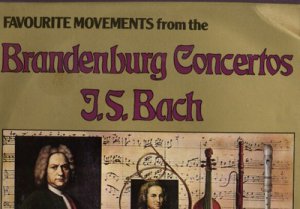 Favourite Movements from the Brandenburg Concertos -  Tilegant -  UK Vinyl LP