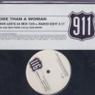 911 - More Than A Woman - UK Promo 12" Single - Dave Lee's 54 Mix / Radio Edit