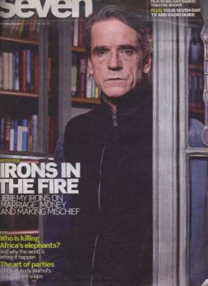 Telegraph Magazine SEVEN 14 March 2010 Jeremay Irons