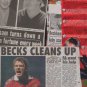 DAVID BECKHAM Various OLD Magazine and Newpaper Clippings