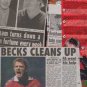 DAVID BECKHAM Various OLD Magazine and Newpaper Clippings