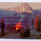 YOSEMITE National Park California USA Postcard 1959 topo