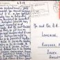 LAGO DI LUGANO (Lake Lugano) Switzerland  Postcard 1959 Topo
