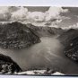 LAGO DI LUGANO (Lake Lugano) Switzerland  Postcard 1959 Topo